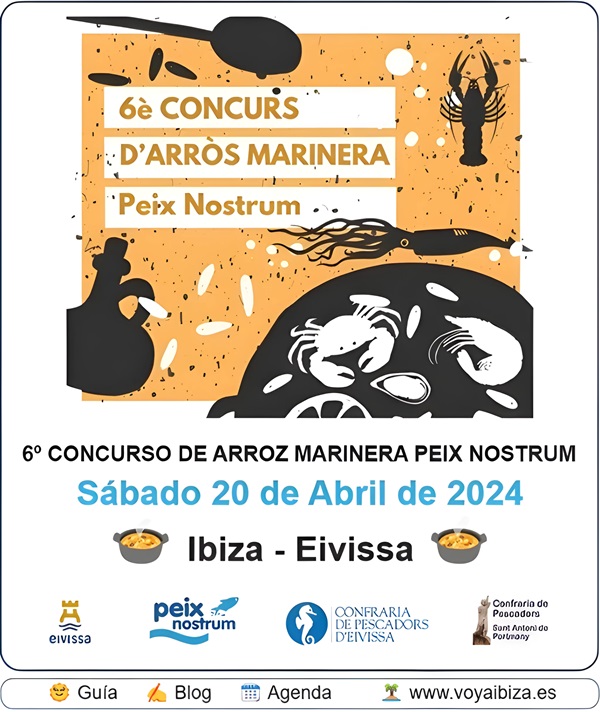 VI Concurso arroz marinera Peix Nostrum 2024, Ibiza (Eivissa)