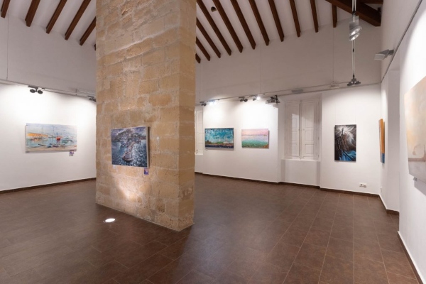 Sala de Exposiciones en el Far de ses Coves Blanques, Sant Antoni de Portmany, Ibiza