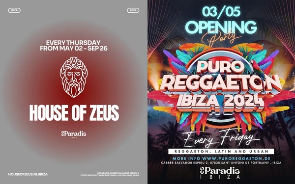 Es Paradis Ibiza 2024. House of Zeus | Puro Reggaeton