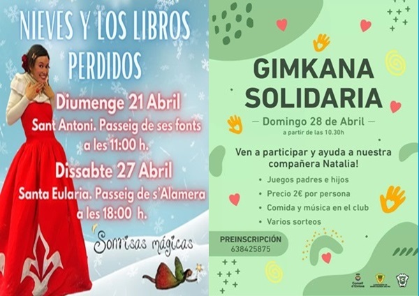 Fiestas de Mayo 2024, Santa Eulalia, Ibiza: Cuentos, Gimkana Solidaria
