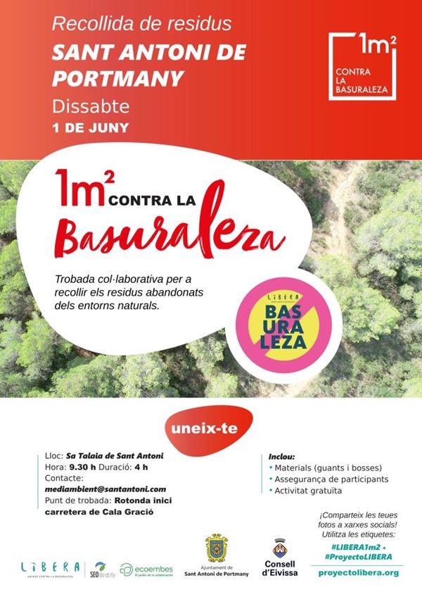 1m2 Contra la Basuraleza 2024, San Antonio (Sant Antoni)