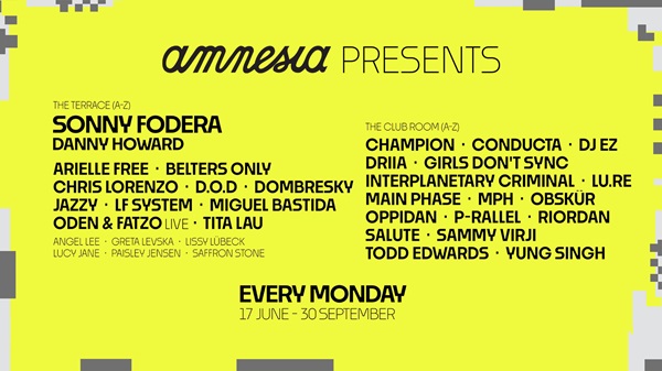 AMNESIA IBIZA: Fiestas, Eventos Discotecas, Clubs Ibiza. Junio 2024