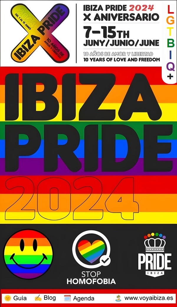 Ibiza Pride 2024 Décimo Aniversario