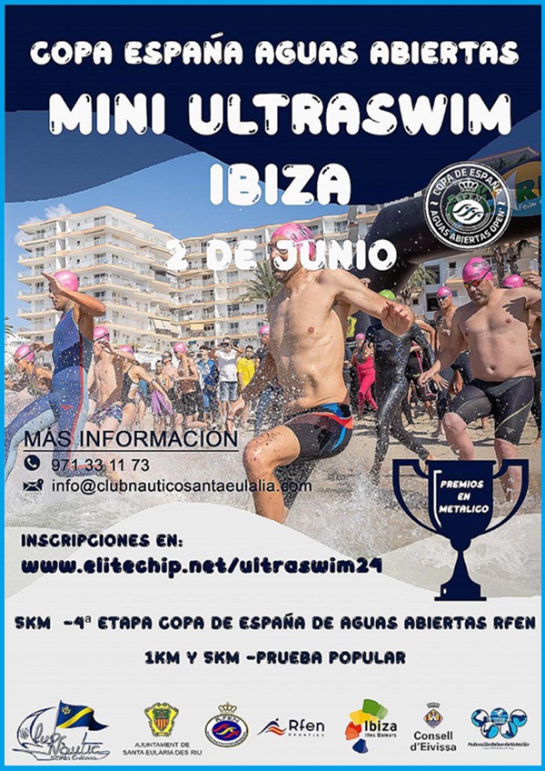 Mini Ultraswim 2024 Ibiza. Copa de España de aguas abiertas