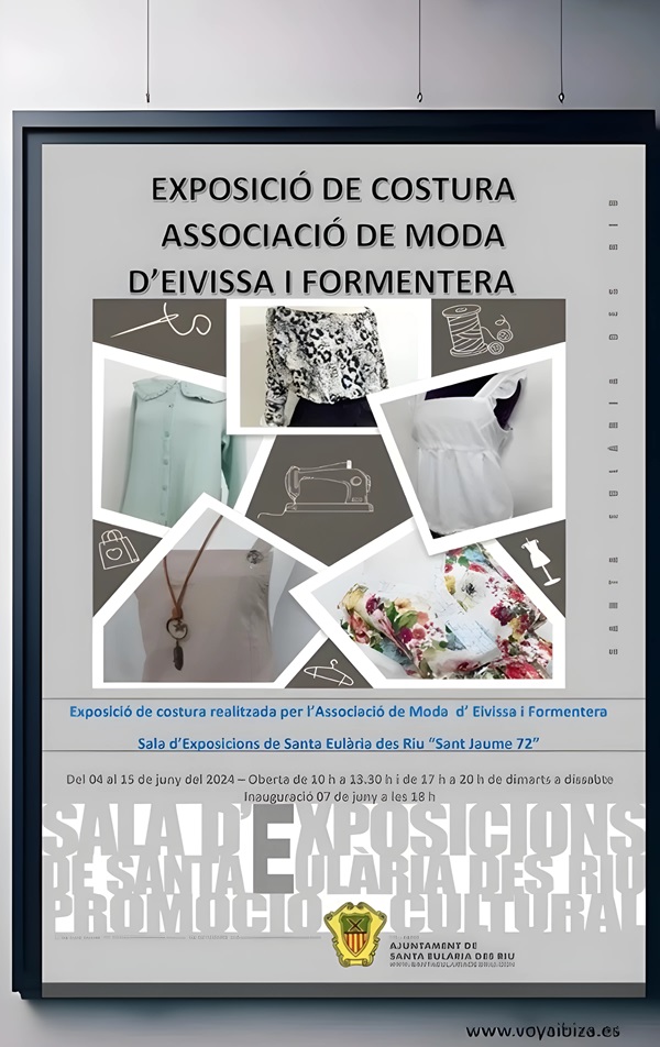 Exposición Costura 2024. Asociación de Moda de Ibiza y Formentera