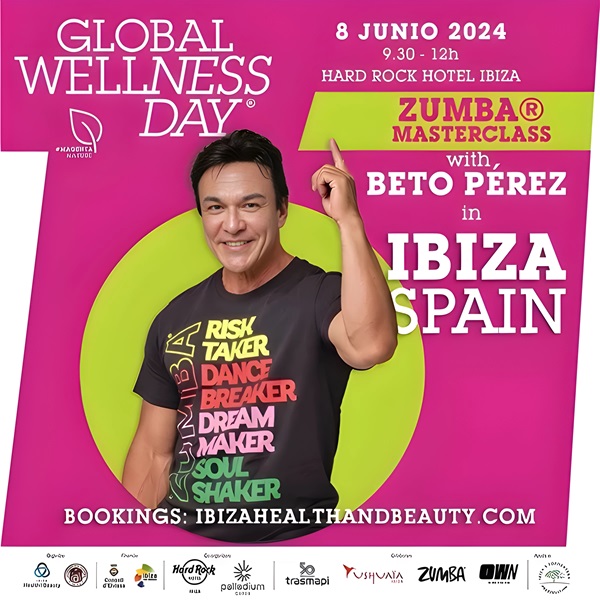 Hard Rock Hotel Ibiza, 8 de Junio 2024. Global Wellness Day