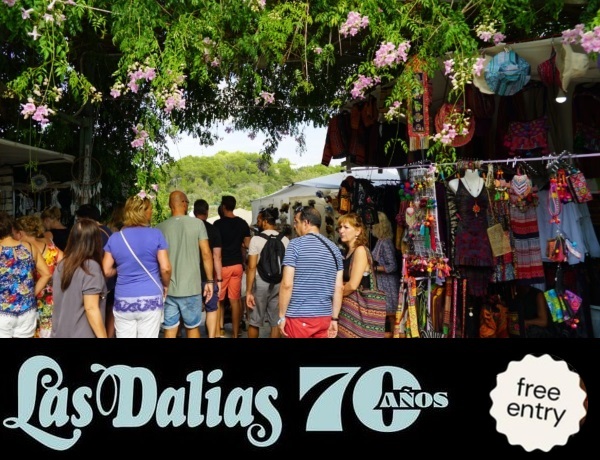 Las Dalias Ibiza: Mercadillo