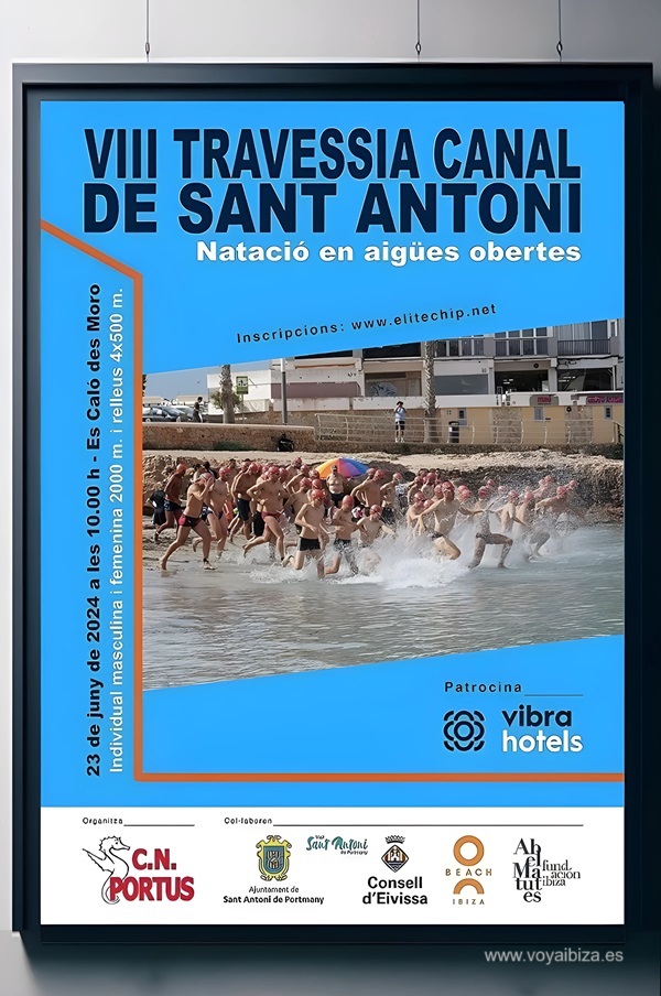 VIII Travesía Canal Sant Antoni 2024, Ibiza (Eivissa)