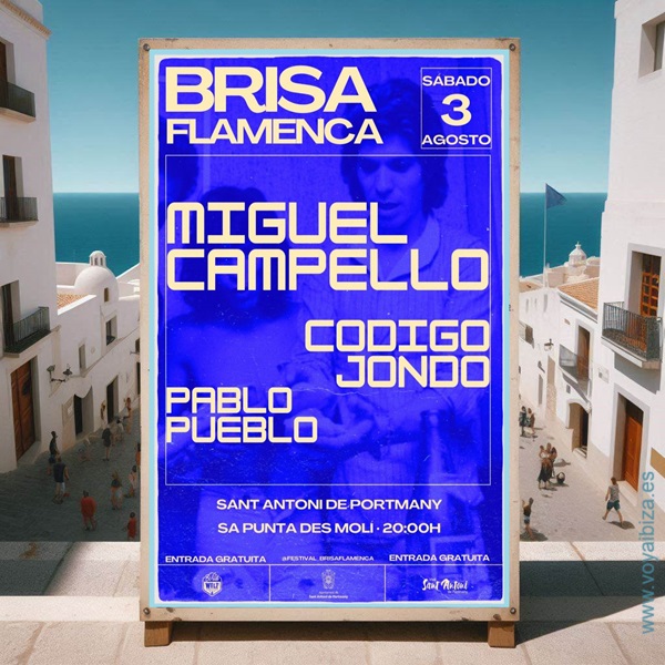 Festival Brisa Flamenca 2024 en Sant Antoni de Portmany, Ibiza (Eivissa)