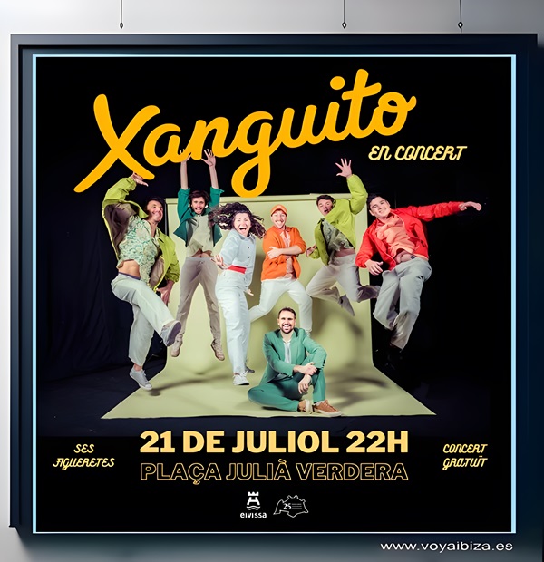 Concierto de Xanguito. Julio 2024 en Ibiza (Eivissa)