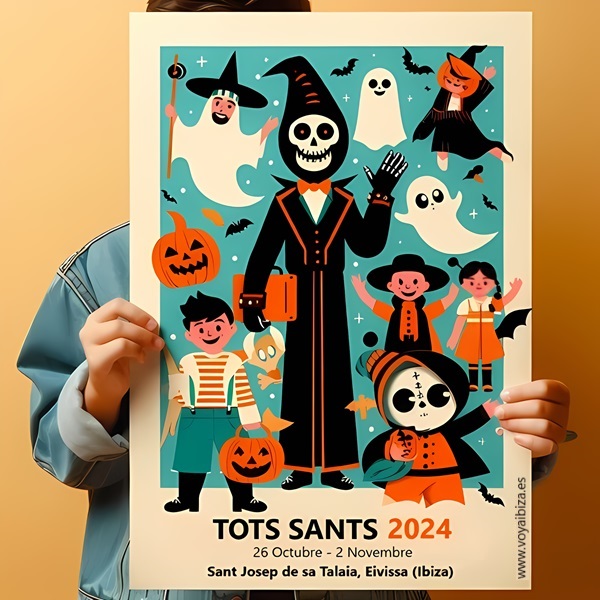 Tots Sants 2024 Sant Josep, Ibiza (Eivissa). Fiestas de Todos los Santos