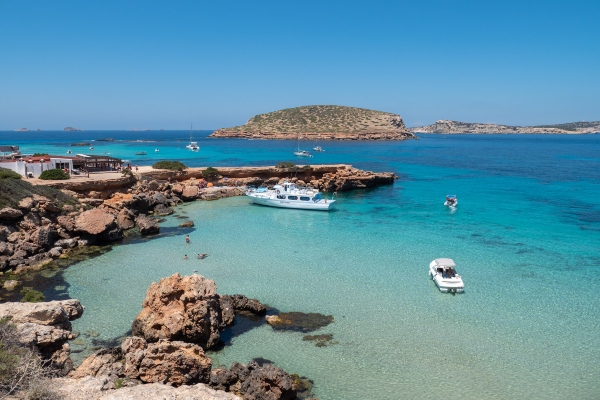 Cala Conta, Cala Compte, Platges de Compte