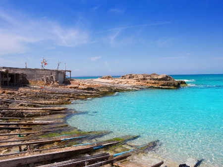 Pueblos de Formentera: Es Caló de Sant Agustí