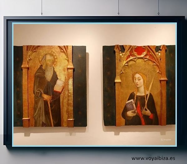 Pinturas en el Museo Diocesano de Ibiza