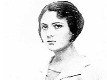 Margalida Roig Colomar, a los 18 años