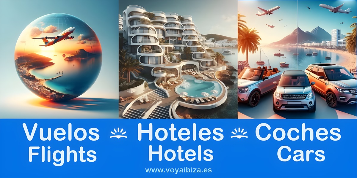 Ofertas de Vuelos, hoteles, coches de alquiler en Ibiza (Eivissa)