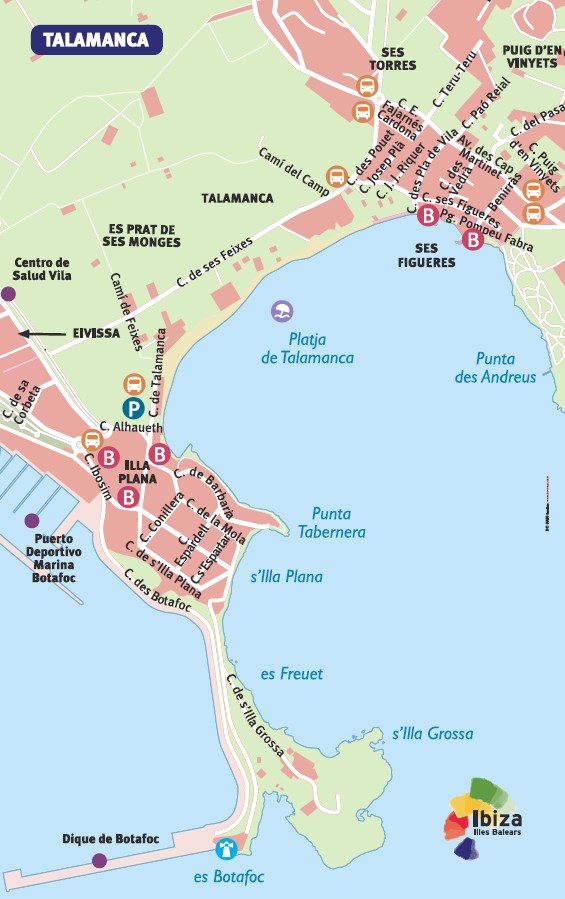 Mapa Talamanca